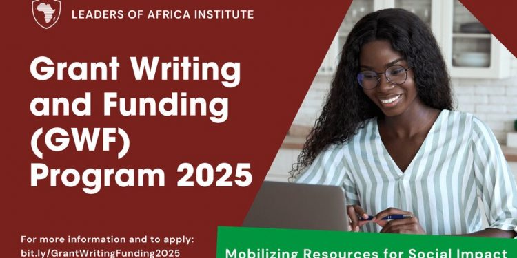 Leader of Africa Institute Grant Writing and Funding (GWF) Program