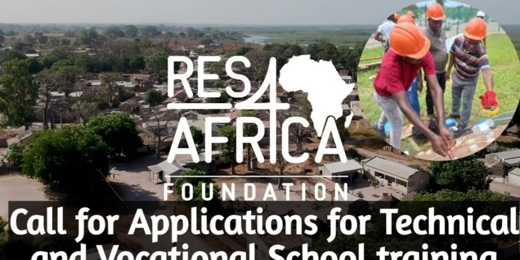 RES4Africa Academy Technical and Vocational School 2025 for Africans (Scholarships Available)
