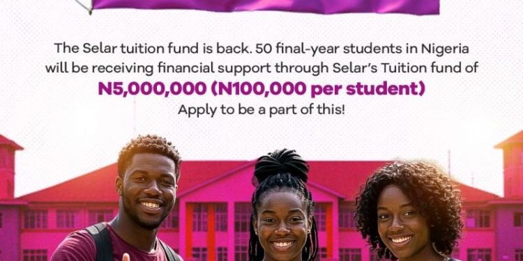 Selar Tuition Support Project For Nigerians