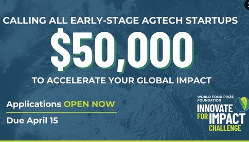 World Food Prize Foundation Innovate for Impact Challenge