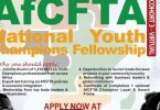AfCFTA National Youth Champions Fellowship