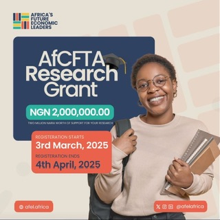AfCFTA Research Grant for Final-Year Economics Students