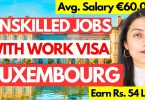 Luxembourg Work VISA