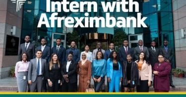 African Export -Import Bank (Afreximbank) Internship Program