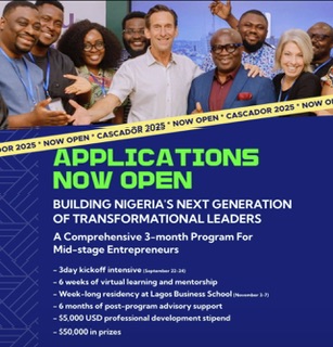 Cascador 2025 For Mid-Stage African Entrepreneurs (Up to $2M Catalytic Fund) 1