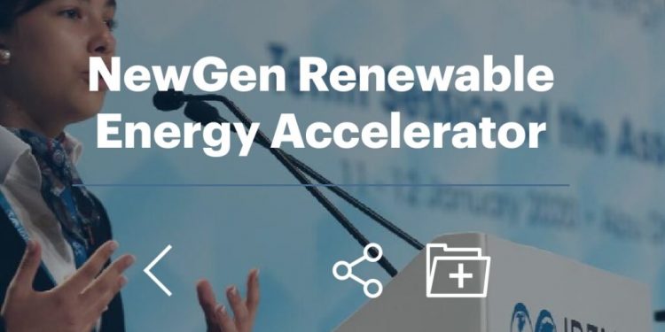 IRENA NewGen Renewable Energy Accelerator (NewGen) Program
