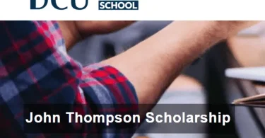 John Thompson DCU Business School Scholarship