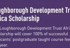 Loughborough Development Trust Africa Scholarship