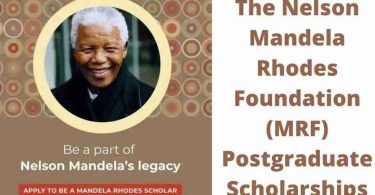 Mandela Rhodes Scholarship