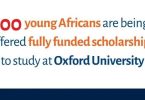 Mastercard Foundation Scholarships for African Students