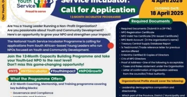 National Youth Development Agency NPO Capacity Building Program