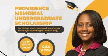 Providence Memorial Undergraduate Scholarship