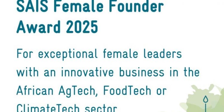 SAIS Female Founder Award