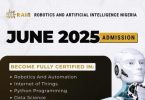 Robotics Artificial Intelligence Nigeria (RAIN) Scholarship