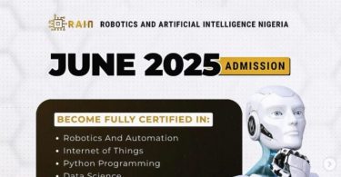 Robotics Artificial Intelligence Nigeria (RAIN) Scholarship