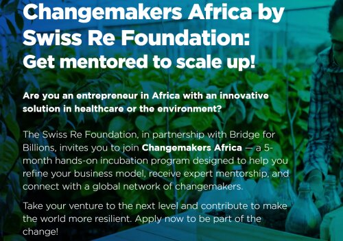 Swiss Re Foundation_Bridge for Billions Changemakers Africa Program