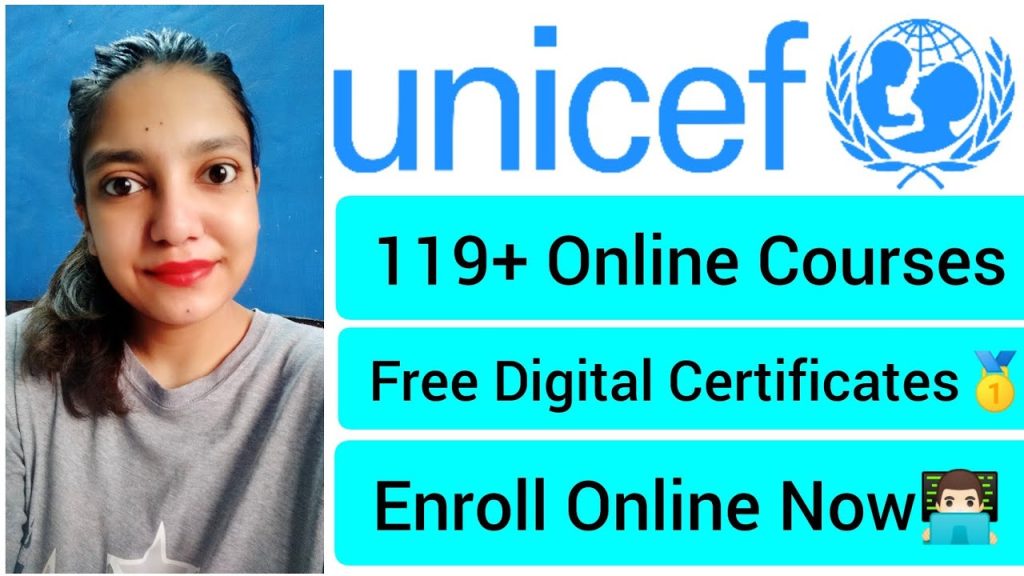 UNICEF Free Online Courses with Free Certificates