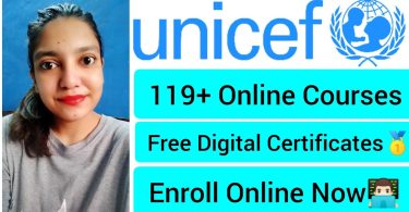 UNICEF Free Online Courses with Free Certificates