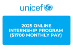UNICEF Fully Remote Internship Program