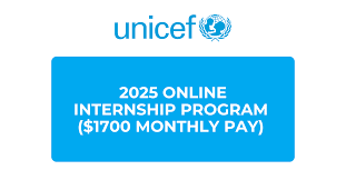 UNICEF Fully Remote Internship Program