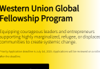 Western Union Global Fellowship Program