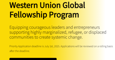 Western Union Global Fellowship Program