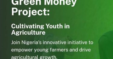 Green Money Project for Nigerian Youth in Agribusiness