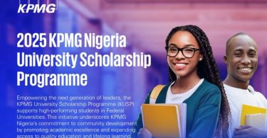 KPMG Nigeria University Scholarship