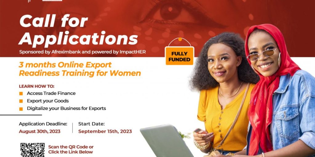 Afreximbank Export Readiness Online Training for Women Entrepreneurs in Africa