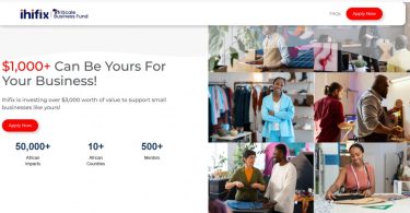 Ihifix AfriScale Business Fund For African MSMES