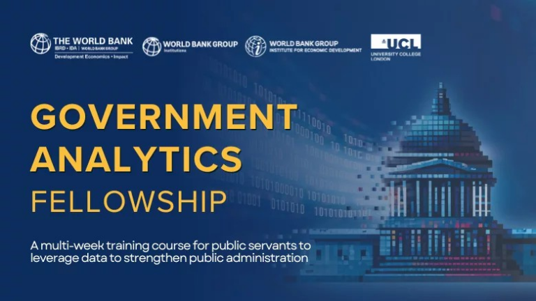 The World Bank Government Analytics Fellowship Program 2026