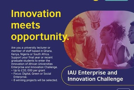 British Council UK‐Africa IAU Enterprise and Innovation Challenge