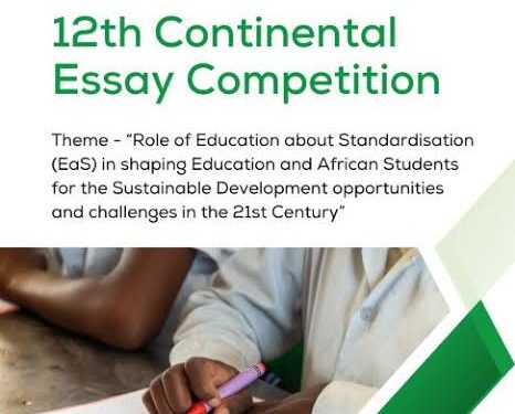 ARSO 13th Continental Essay Competition