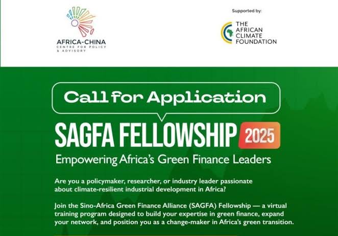 Sino-Africa Green Finance Alliance (SAGFA) Fellowship