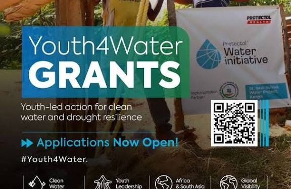 Youth4Water Grants – Empowering Youth-Led Water Solutions (up to $2,500)