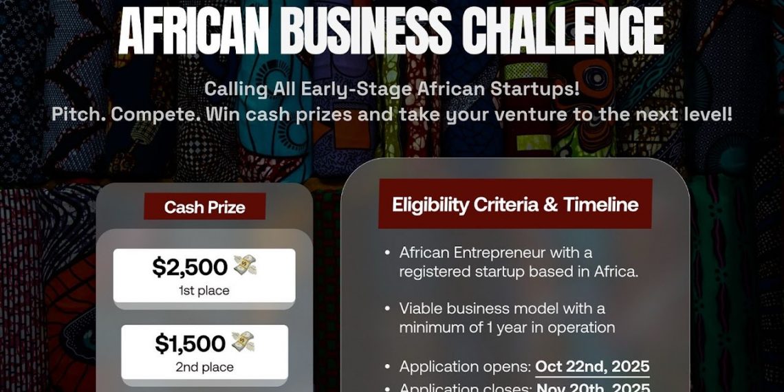 Kelly African Business Challenge for Entrepreneurs in Africa